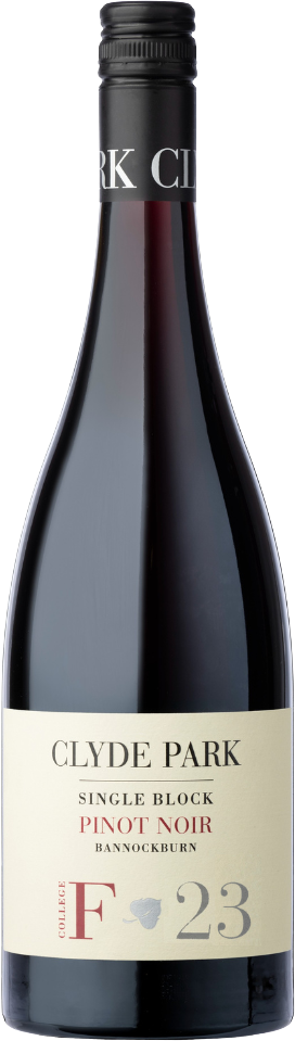 Clyde Park Vineyard Single Block F College Bannockburn Pinot Noir  2023 Geelong — Geelong